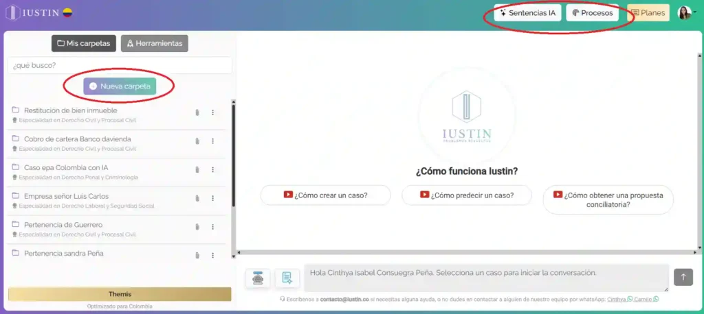 Asistente legal con ia